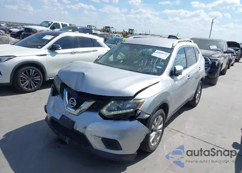 2015 Nissan Rogue Sv from USA, damaged, VIN KNMAT2MT3FP512928